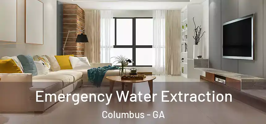  Emergency Water Extraction Columbus - GA